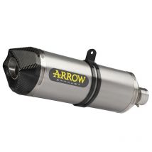 Silencieux Arrow Race tech Alu embout carbone (version court)