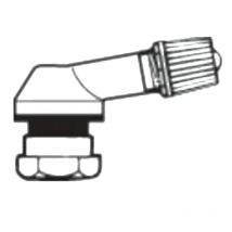 Valve Provac ALU COUDEE 80° (diamètre 8.5 mm)