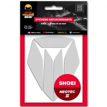 Stickers reflectantes Fear The Yellow Bear REPLICA SHOEI NEOTEC 2