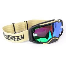 REBAJAS Gafas de motocross Airscreen Aero 08 EX pantalla Iridium Verde 2026