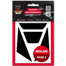 Stickers reflectantes Fear The Yellow Bear RÉPLICA Nolan N 120-1