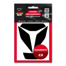 Stickers reflectantes Fear The Yellow Bear RÉPLICA SCHUBERTH C5