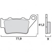 REBAJAS Pastillas de freno Brembo Delanteras/traseras de metal sinterizado Racing (según modelo)