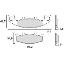 REBAJAS Pastillas de freno Brembo Delanteras de metal sinterizado