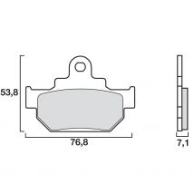 REBAJAS Pastillas de freno Brembo Delantera orgánica
