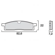 REBAJAS Pastillas de freno Brembo Sinter Metal Sinterizado Delanteras
