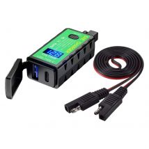 REBAJAS Adaptador De Mechero Bike It FUENTE DE ALIMENTACIÓN ESTANCA, DOBLE USB