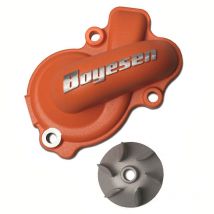 Tapa bomba del agua Boyesen con hélice - Naranja mate