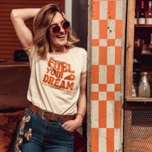 Camiseta de manga corta Wildust FUEL YOUR DREAM