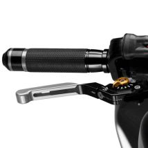 Maneta de freno Puig Abatible extensible 3.0 plateado