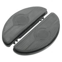 Estriberas Drag Specialties HALF-MOON ANTI VIBRATION NEGRO