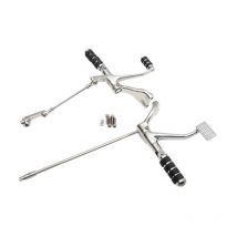Estriberas estándard Drag Specialties chrome