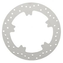 Disco de freno Redondo Drag Specialties DELANTERO PERFORADO Y PULIDO