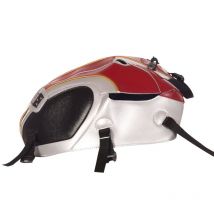 REBAJAS Protección de depósito Bagster PLATEADO/ADORNOS EN ROJO OSCURO/RIBETEADO DORADO