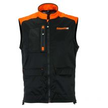 REBAJAS Chaqueta de enduro Kenny BODYWARMER + - NEGRO NEON ORANGE 2022