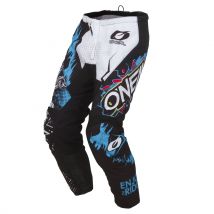 REBAJAS Pantalón de motocross O'Neal ELEMENT NIÑO - VILLAIN - BLANCO