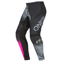 REBAJAS Pantalón de motocross O'Neal ELEMENT MUJER - RACEWEAR V.22 - NEGRO GRAY PINK 2023