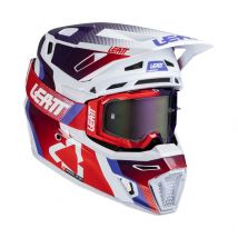 REBAJAS Casco de motocross Leatt 8,5 con gafas 5,5 2025