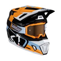 REBAJAS Casco de motocross Leatt 7,5 con gafas 4,5 2025