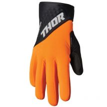 REBAJAS Guantes de motocross Thor SPECTRUM COLD ORANGE NEGRO 2024