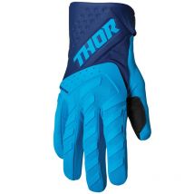 REBAJAS Guantes de motocross Thor SPECTRUM AZUL CLARO NIÑO/A