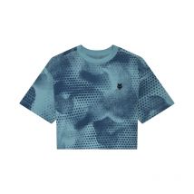 REBAJAS Camiseta de manga corta Fox AOP OVERSIZED CROP TECH - MUJER
