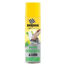 REBAJAS Limpiador de pegatinas y adhesivos Bardahl Despega etiquetas y adhesivos