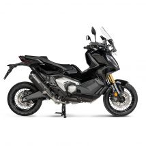 REBAJAS Silencioso Akrapovic Titanio negro con terminación de carbono