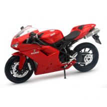 Moto a escala Newray Moto Ducati 1198 - Escala 1/12°