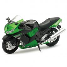 Moto a escala Newray Moto Kawasaki ZX-14 - Escala 1/12°
