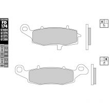 REBAJAS Pastillas de freno Galfer Delanteras/delanteras lado izquierdo de metal sinterizado (según modelo)