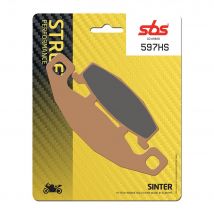 REBAJAS Pastillas de freno SBS 597HS metal sinterizado delanteras