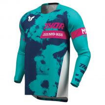 REBAJAS Camiseta de motocross Thor LAUNCH BLEACH 2025