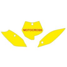 REBAJAS Adhesivo base para plástica Blackbird Plate Stickers Blue