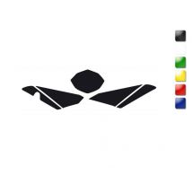 REBAJAS Fondos de plato Blackbird Plate Stickers Black TM