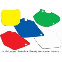 REBAJAS Adhesivo base para plástica Blackbird Juego adhesivos porta números blanco