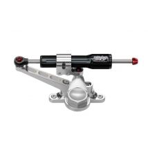 Amortiguador de dirección Bitubo Black Steering Damper Kit Over Fuel Tank Position