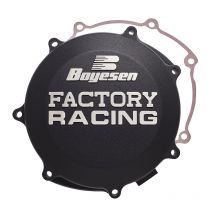 Tapa de embrague Boyesen Factory Racing negra