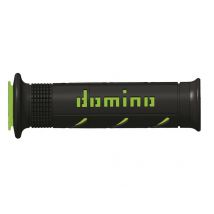 REBAJAS Puños del manillar Domino racing super soft 126mm negro/verde A25041C4440