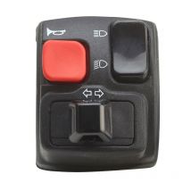 REBAJAS Piña de luces Domino Mando eléctrico izquierdo serie 2B (solo la parte frontal)