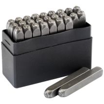 Punteros cortafríos Draper Juego letras A-Z 4,5mm 3/16''