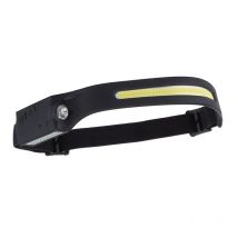 Lámpara Draper Linterna frontal LED COB recargable 2 en 1 con sensor ondas - 3 W