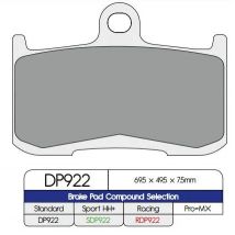 REBAJAS Pastillas de freno DP Brakes Metal Sinterizado