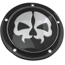 Tapa de embrague Drag Specialties Cache derby Split Skull