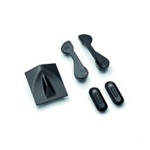REBAJAS Kit de eliminación estriberas pasajero Gilles tapas para circuito Tooling (retrovisores + guardabarros), negro