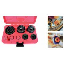 Caja Jmp Maleta 5 llaves vaso tuerca rueda universal 28 - 55mm