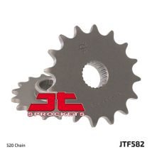 Piñón de ataque JT. acero estándar 582 - Paso 520