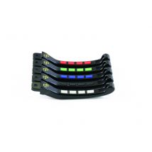 REBAJAS Maneta de freno y embrague LighTech Alien Foldable/Adjustable Levers Kit Magnesium with Rubber Inserts Black