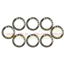 Rodillos del variador Malossi 8 HTRoll Ø20x12 gr.11 Ø20X12 GR.11 66 9919.G0