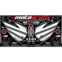 REBAJAS Kit decoración Motografix Rear Fairing Numberboard White